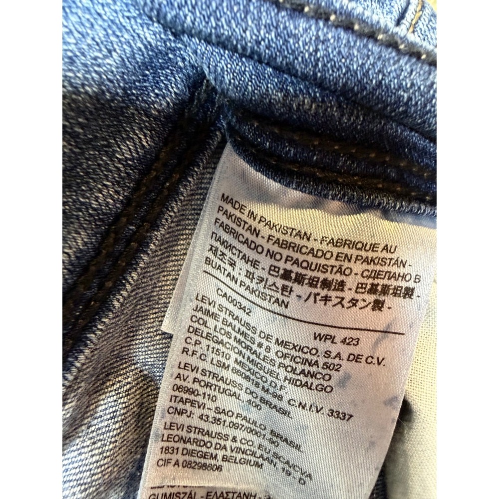 Levis 512 Bootcut Jeans Womens 8 Medium Wash Perfectly Slimming Blue Denim - Picture 4 of 16